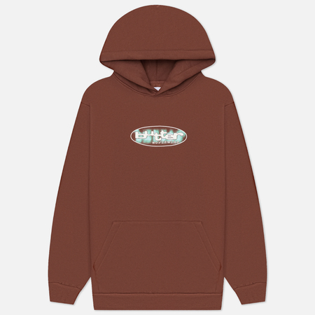 Мужская толстовка Butter Goods Vortex Pullover Hoodie, цвет коричневый, размер L