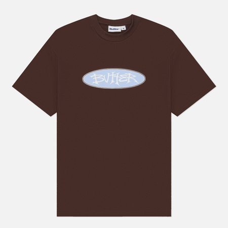 Мужская футболка Butter Goods Tide, цвет коричневый, размер XL