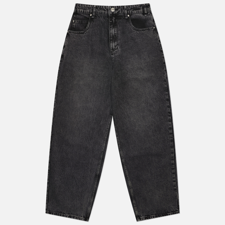 Мужские джинсы Butter Goods Drummer Baggy Denim, цвет чёрный, размер 38