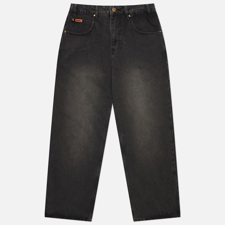 Мужские джинсы Butter Goods Baggy Denim, цвет чёрный, размер 36