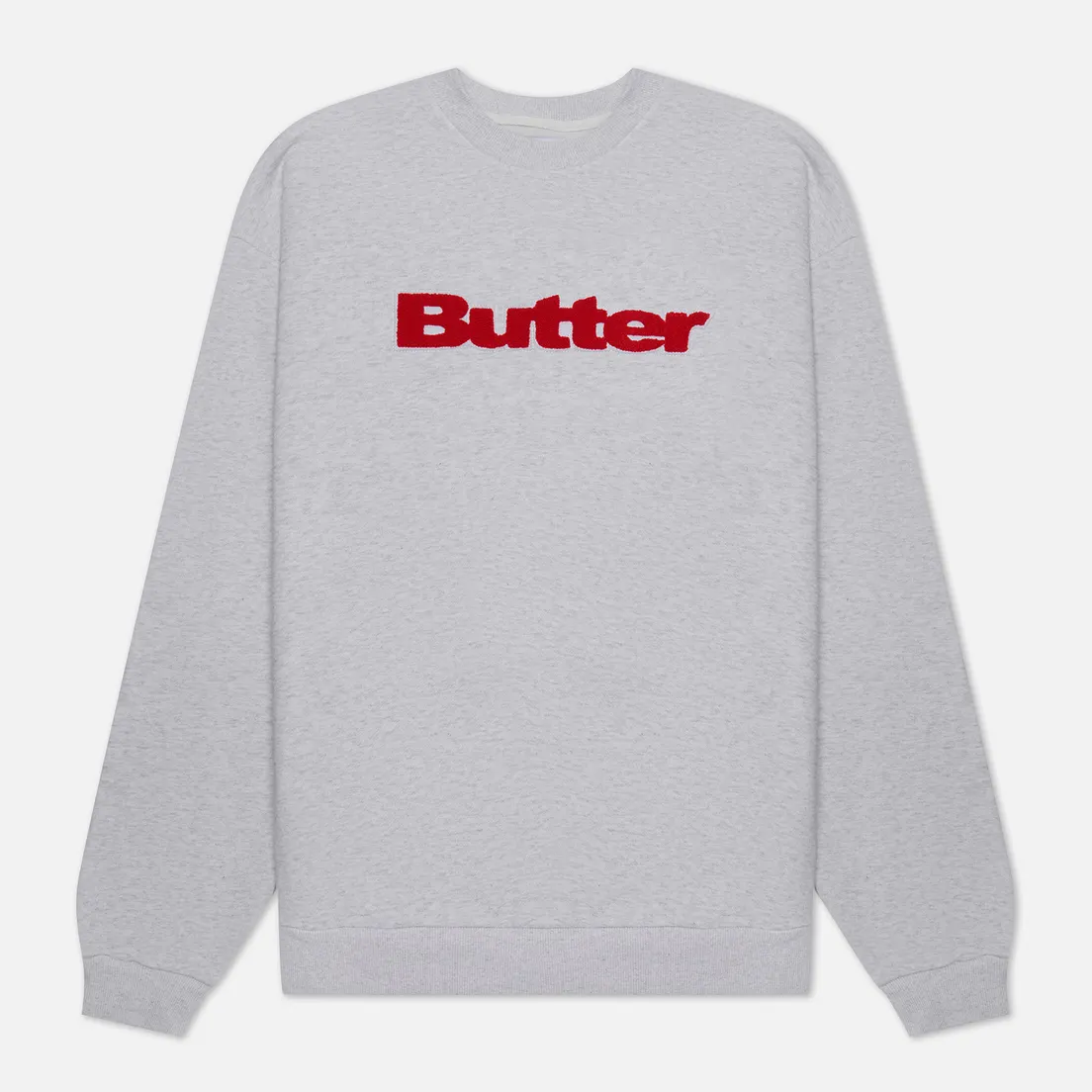 Butter Goods Мужская толстовка Chenille Logo Crew Neck