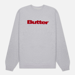 Butter Goods Мужская толстовка Chenille Logo Crew Neck