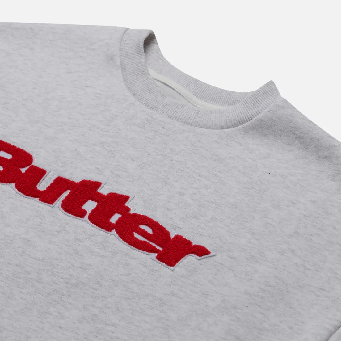 Butter Goods Мужская толстовка Chenille Logo Crew Neck