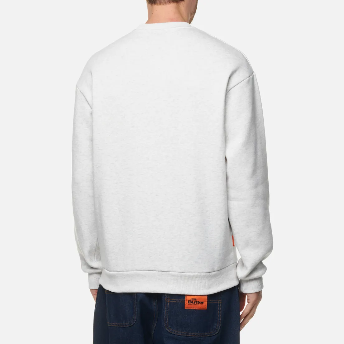 Butter Goods Мужская толстовка Chenille Logo Crew Neck
