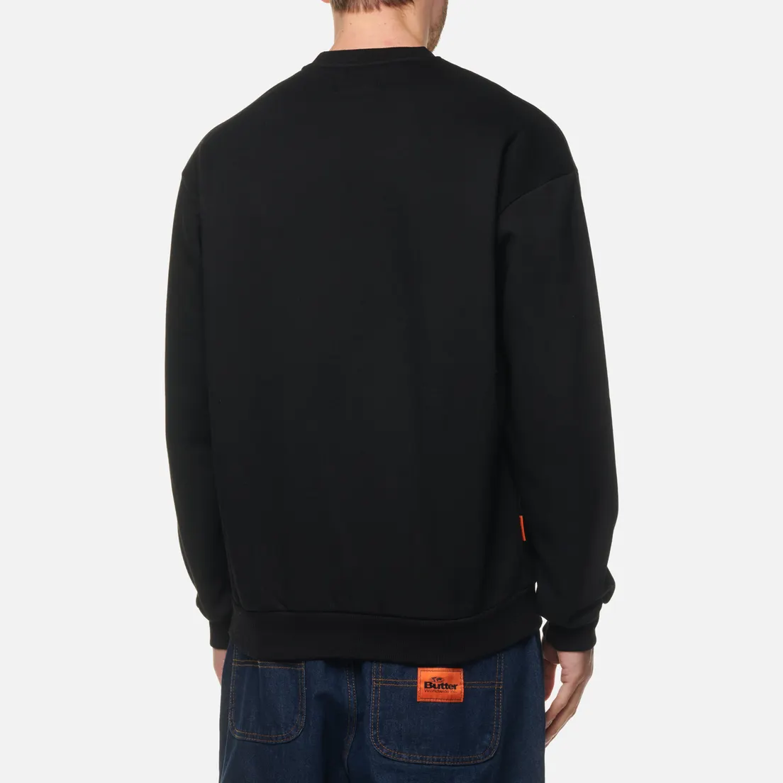 Butter Goods Мужская толстовка Chenille Logo Crew Neck