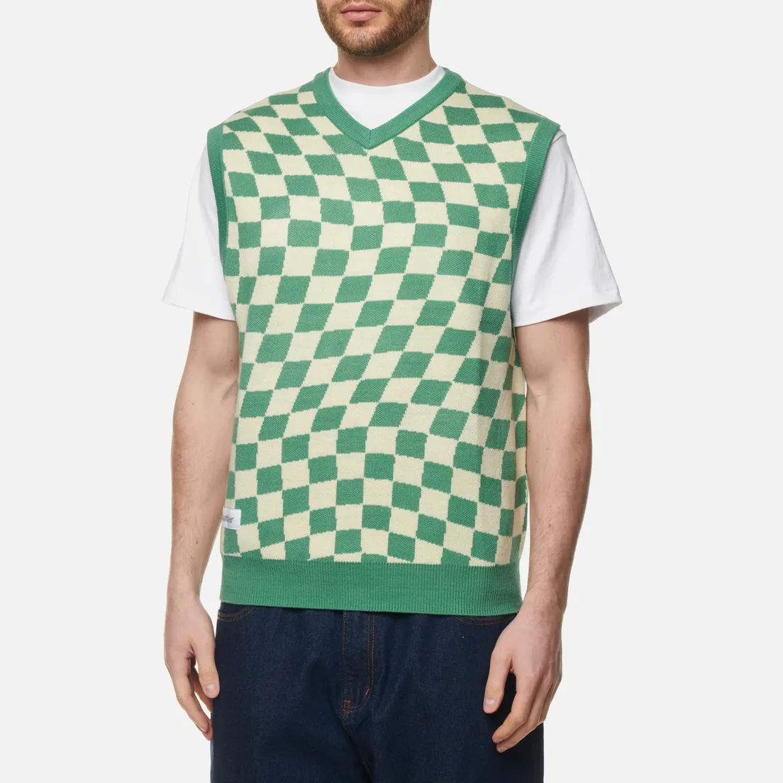 Butter Goods Мужской жилет Checker Knit