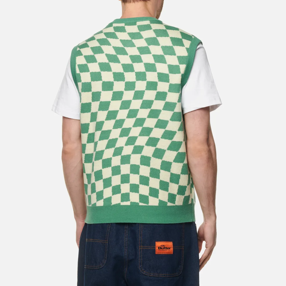 Butter Goods Мужской жилет Checker Knit