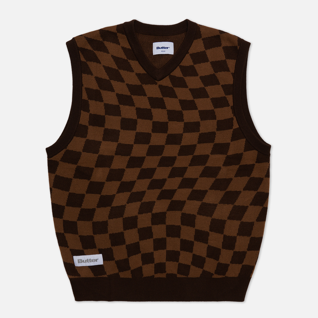 Butter Goods Мужской жилет Checker Knit