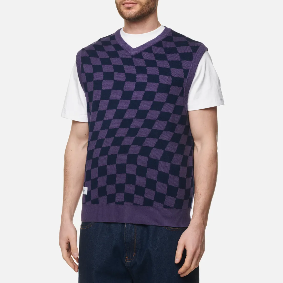 Butter Goods Мужской жилет Checker Knit