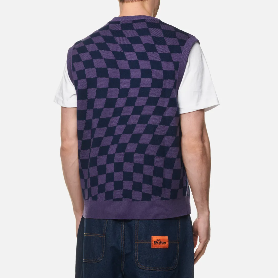Butter Goods Мужской жилет Checker Knit