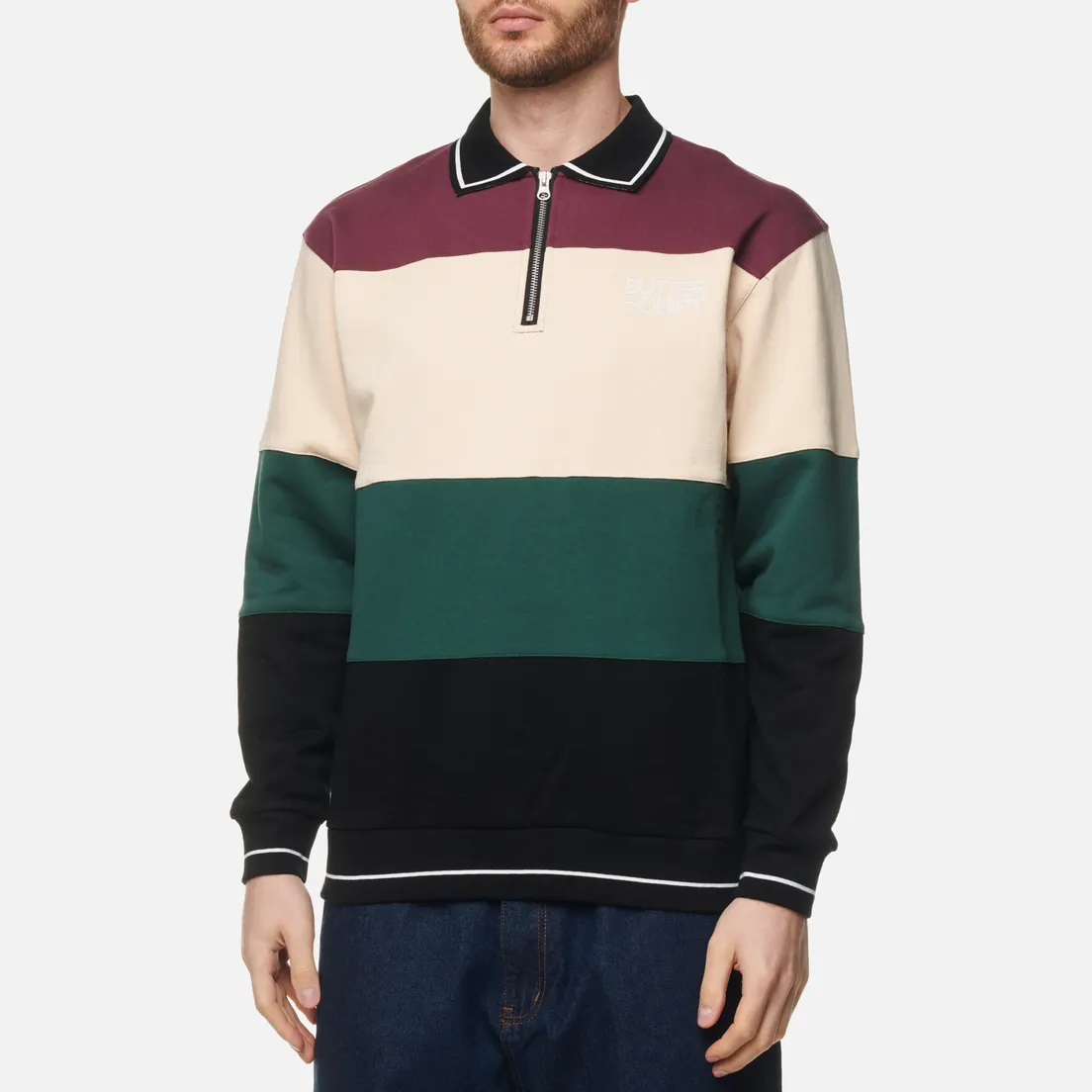 Butter Goods Мужская толстовка Ivy Stripe