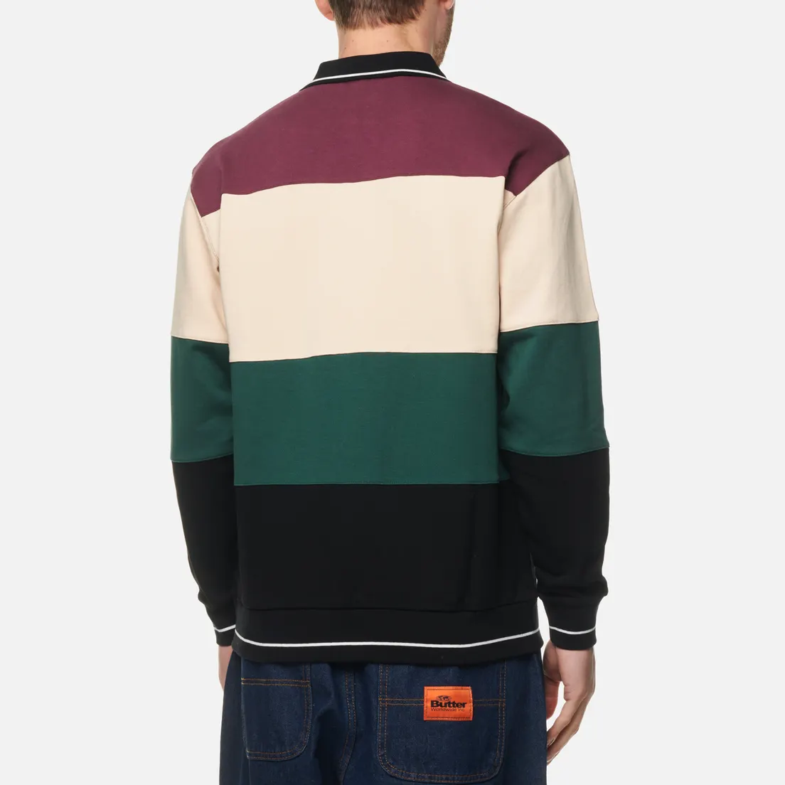Butter Goods Мужская толстовка Ivy Stripe