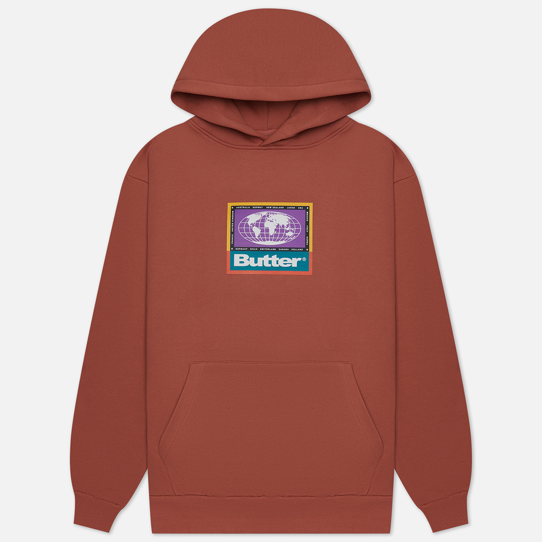 Butter Goods Мужская толстовка Trek Logo Hoodie