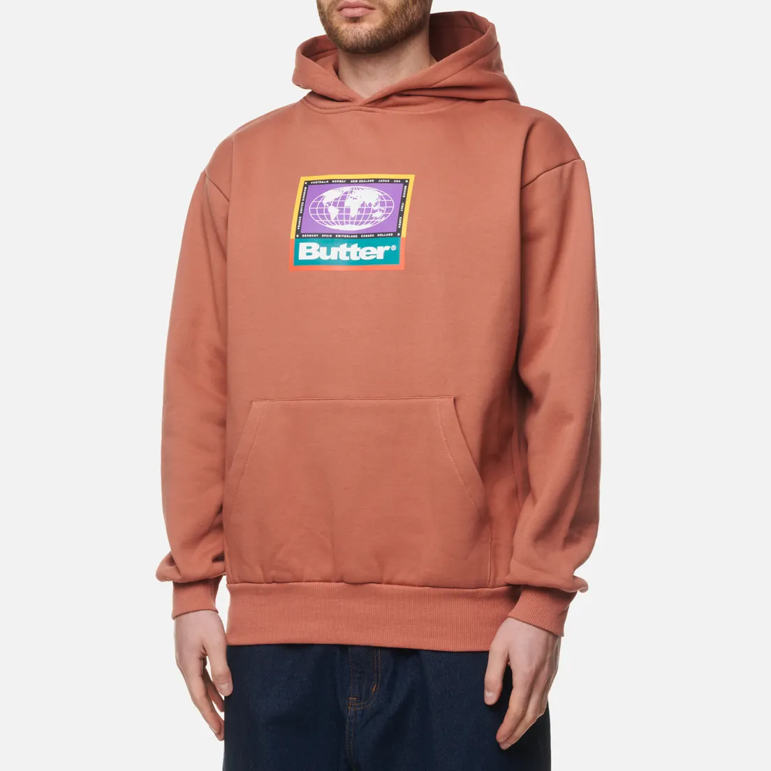 Butter Goods Мужская толстовка Trek Logo Hoodie