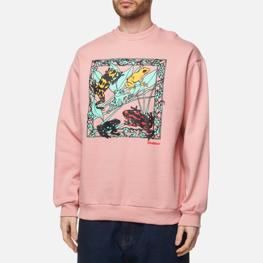 Мужская толстовка Butter Goods Amphibian Crew Neck, BGQ3221402