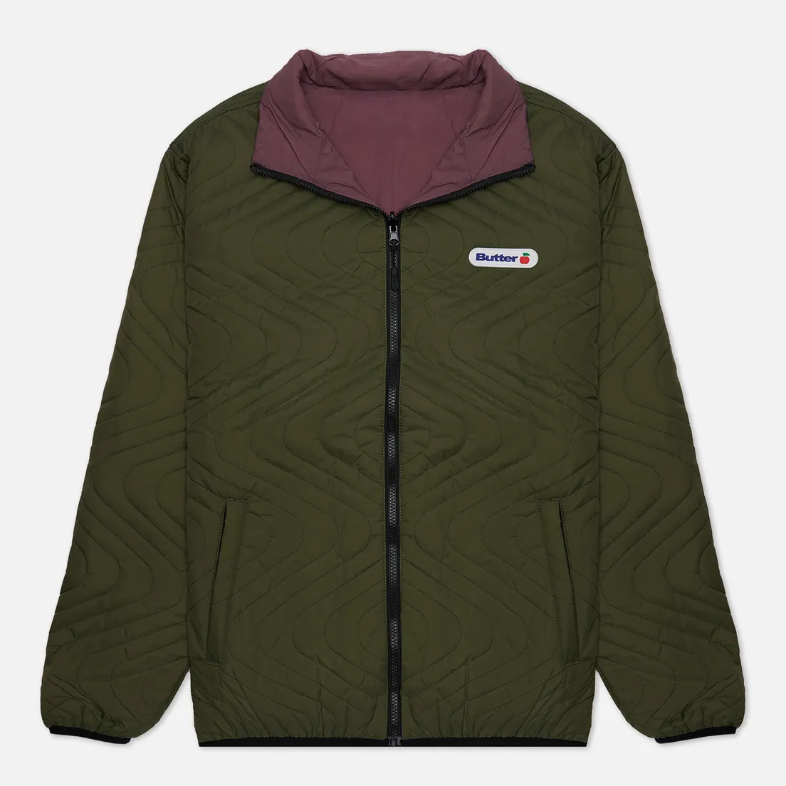 Butter Goods Мужская стеганая куртка Quilted Reversible