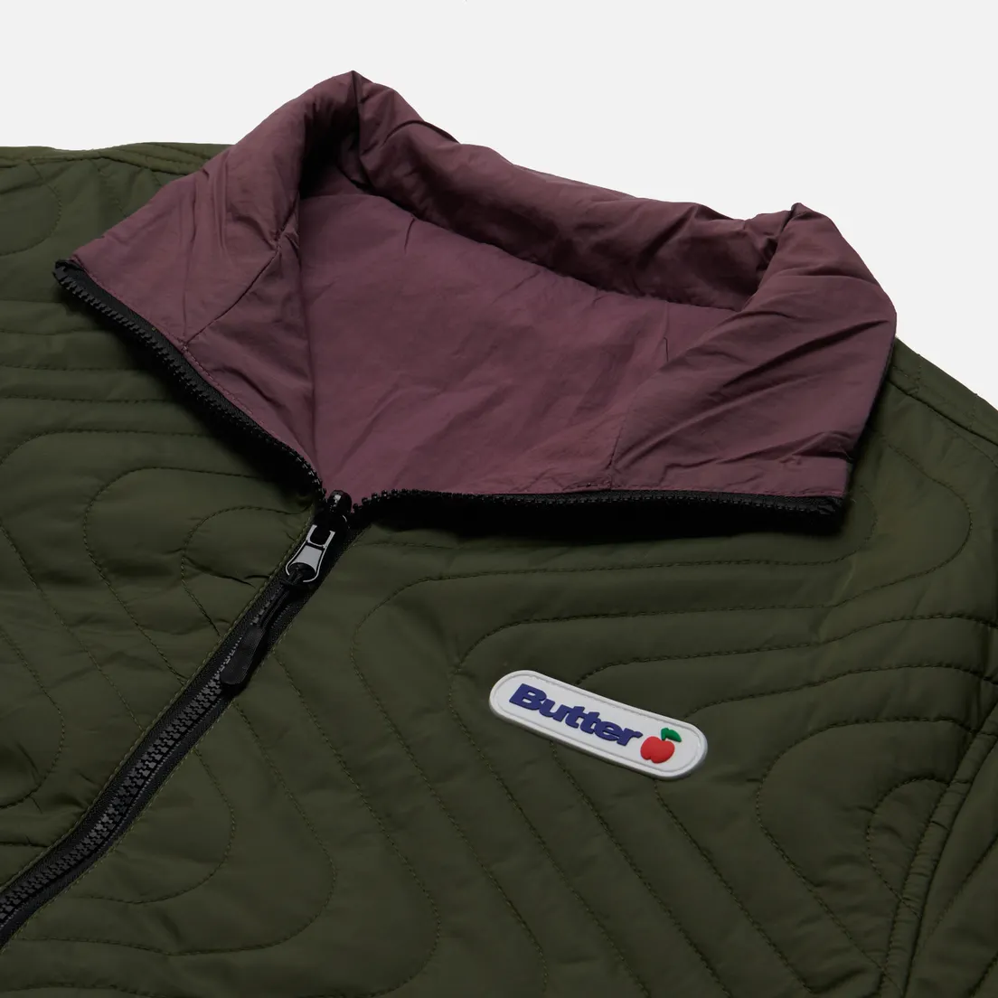 Butter Goods Мужская стеганая куртка Quilted Reversible