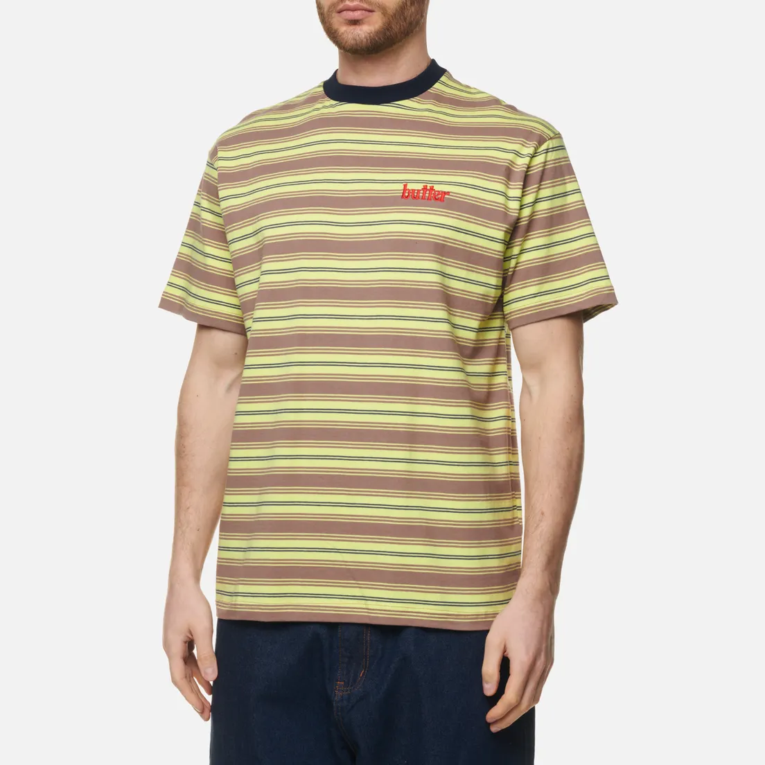 Butter Goods Мужская футболка Cliff Stripe