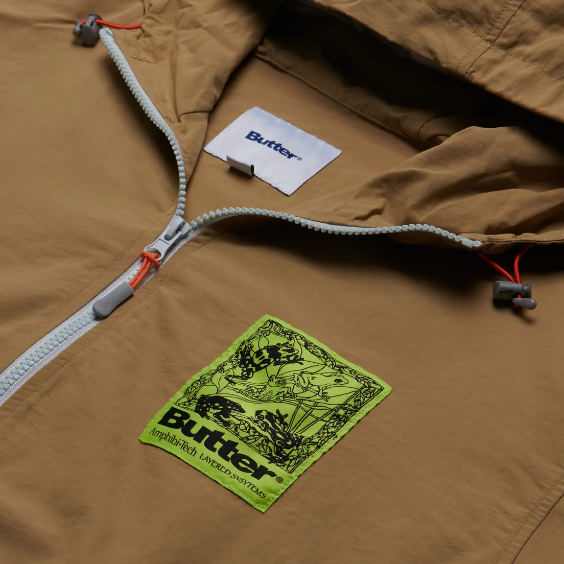 Butter Goods Мужская куртка анорак Ripstop Paneled