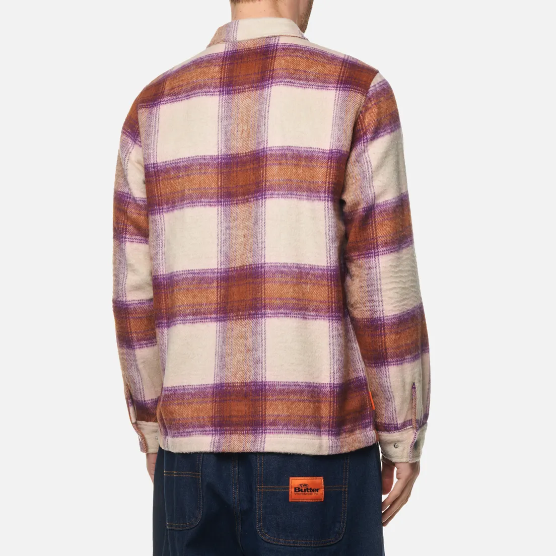 Butter Goods Мужская демисезонная куртка Heavyweight Flannel Overshirt