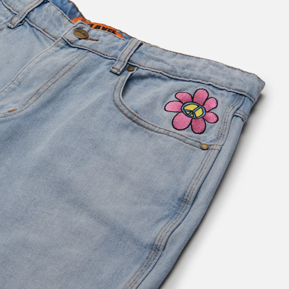 Butter Goods Мужские джинсы Flower Denim