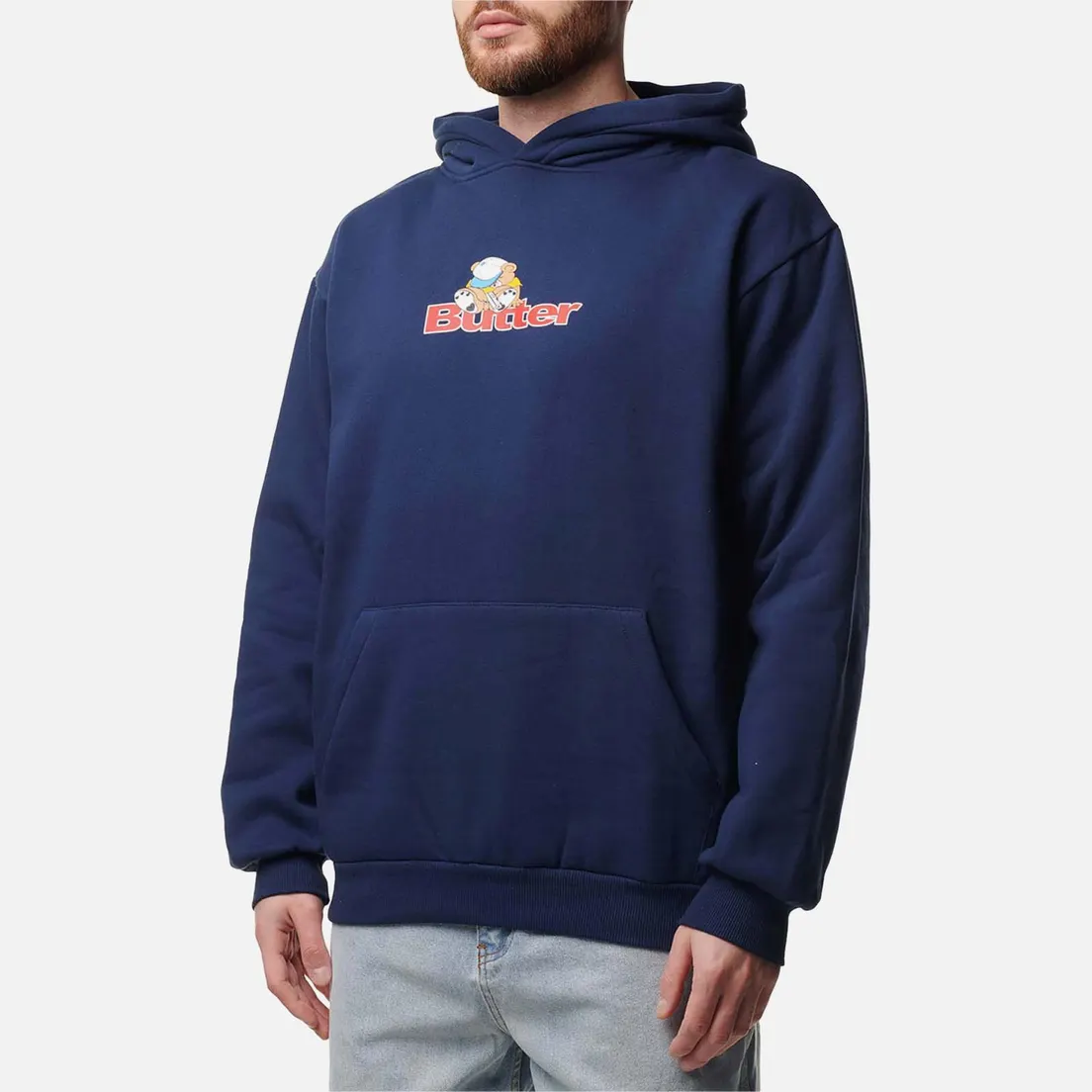 Butter Goods Мужская толстовка Teddy Logo Hoodie