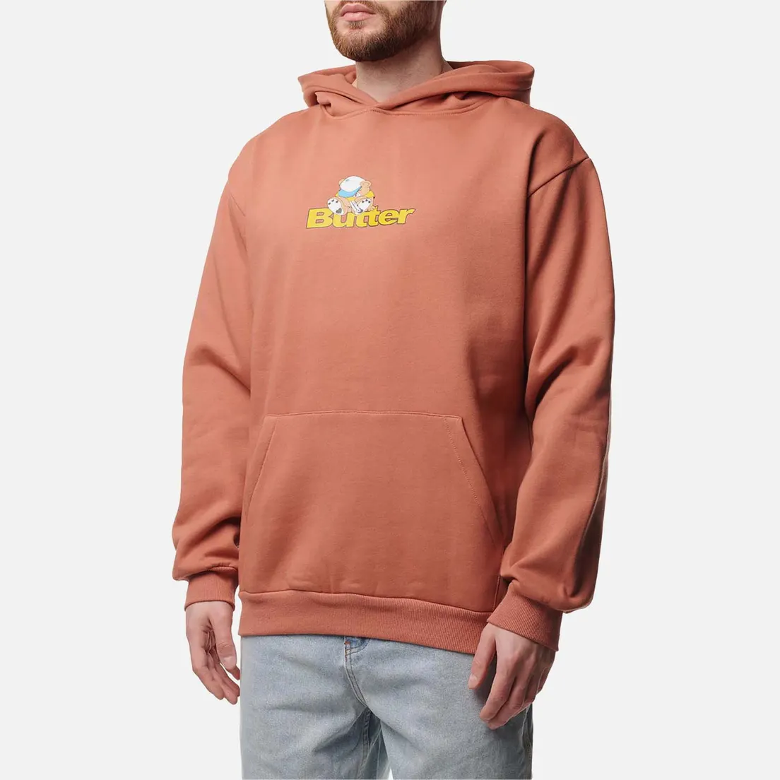 Butter Goods Мужская толстовка Teddy Logo Hoodie