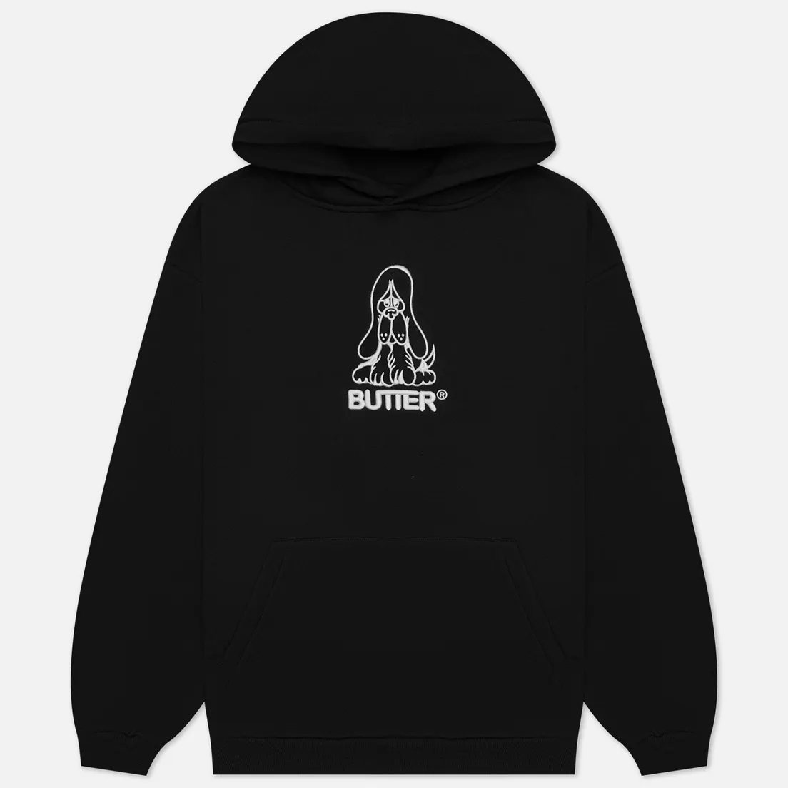 Butter Goods Мужская толстовка Hound Embroidered Hoodie