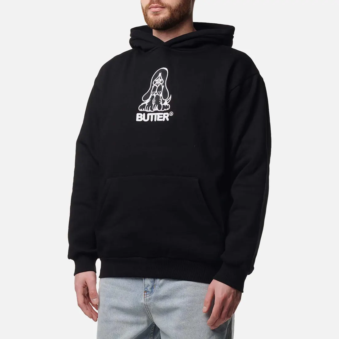 Butter Goods Мужская толстовка Hound Embroidered Hoodie