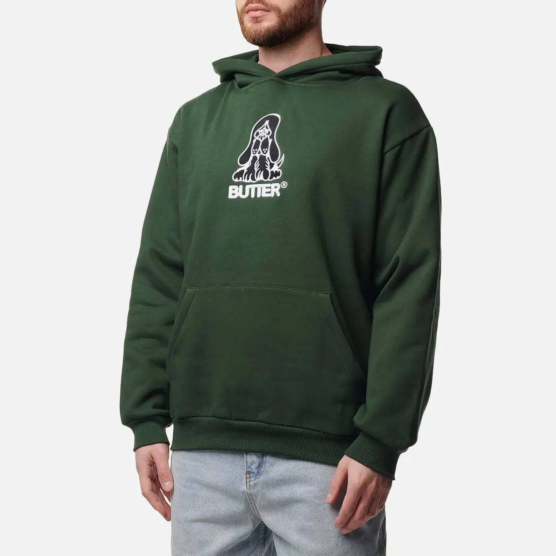 Butter Goods Мужская толстовка Hound Embroidered Hoodie