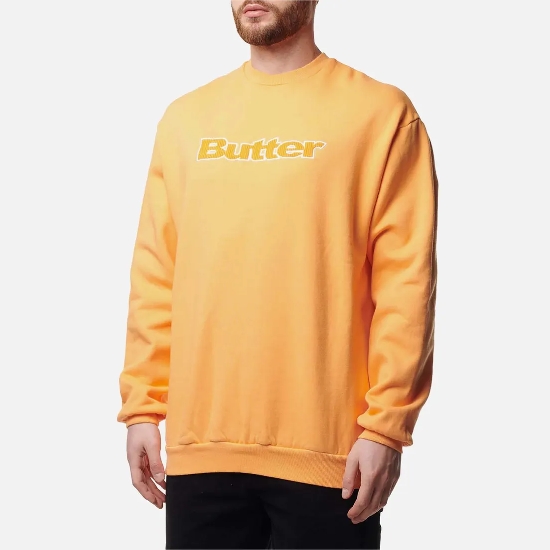 Butter Goods Мужская толстовка Cord Logo Crew Neck