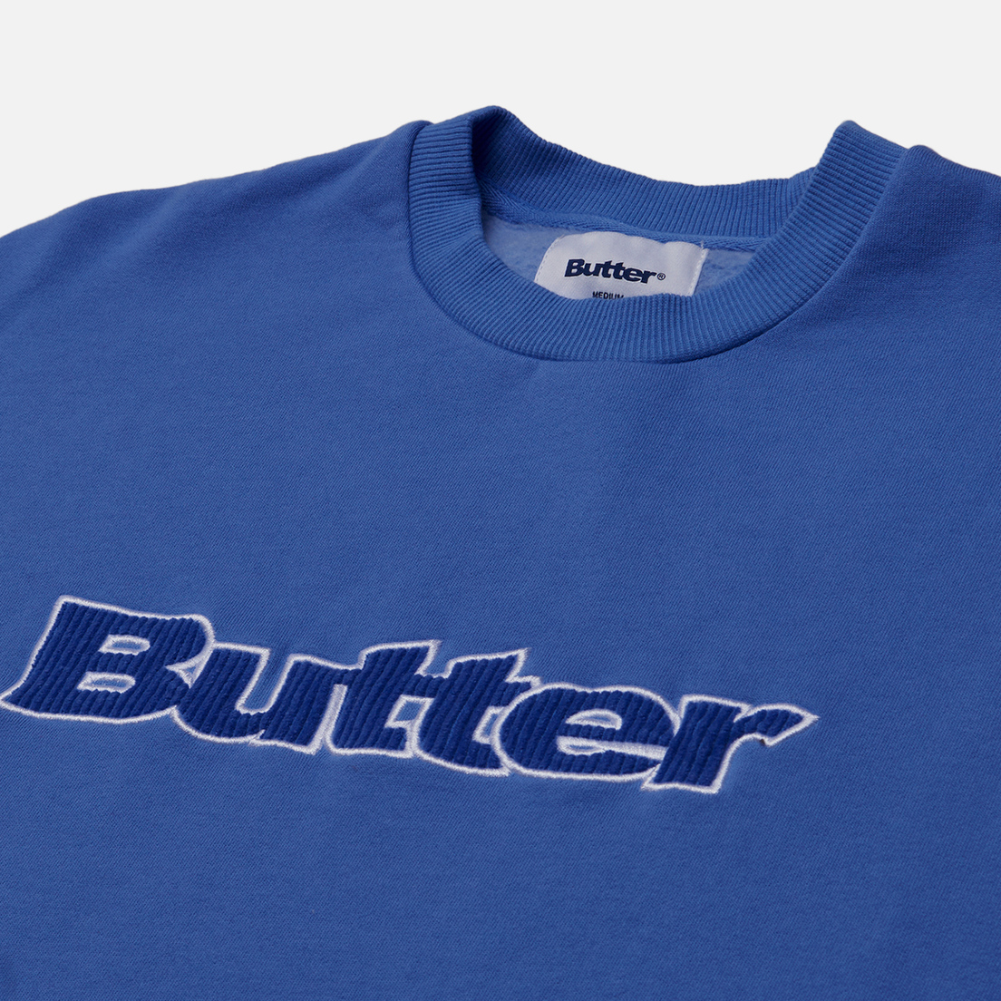 Butter Goods Мужская толстовка Cord Logo Crew Neck