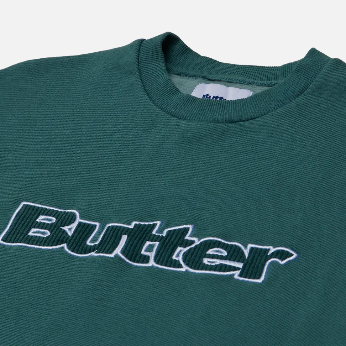 Butter Goods Мужская толстовка Cord Logo Crew Neck
