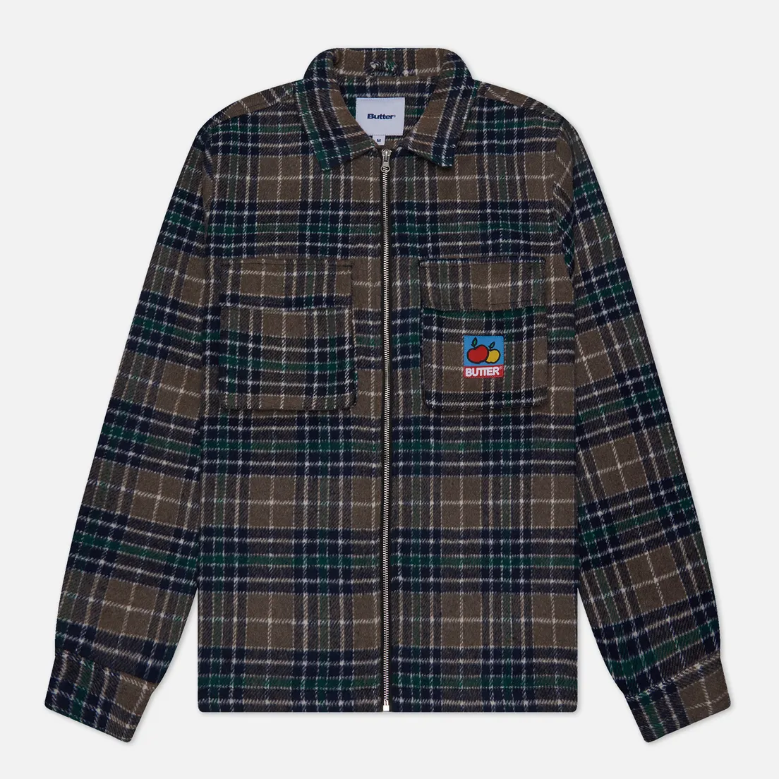Butter Goods Мужская рубашка Grove Plaid Overshirt