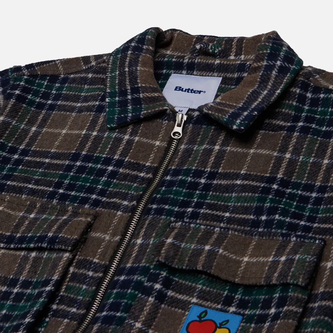 Butter Goods Мужская рубашка Grove Plaid Overshirt