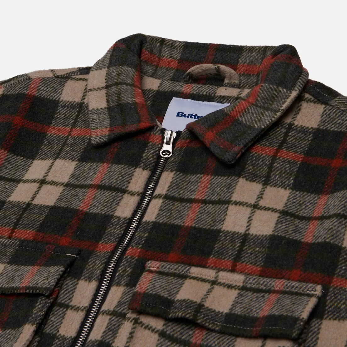 Butter Goods Мужская рубашка Grove Plaid Overshirt