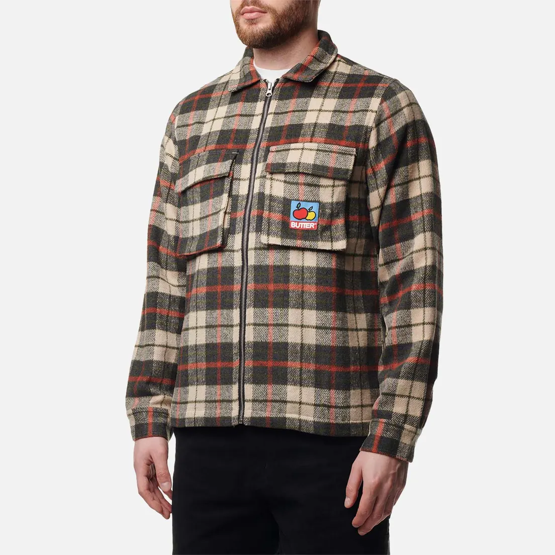 Butter Goods Мужская рубашка Grove Plaid Overshirt