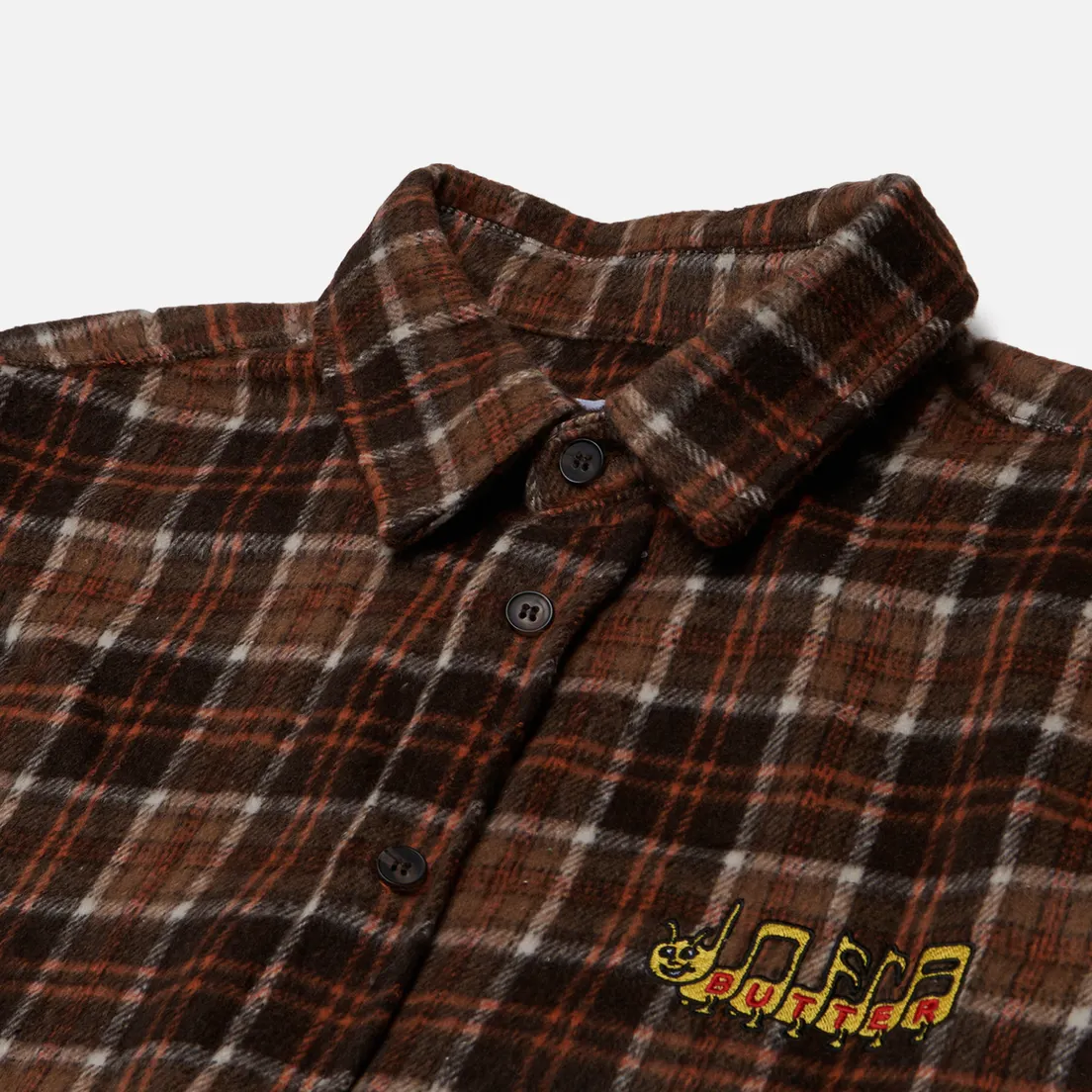 Butter Goods Мужская рубашка Caterpillar Flannel