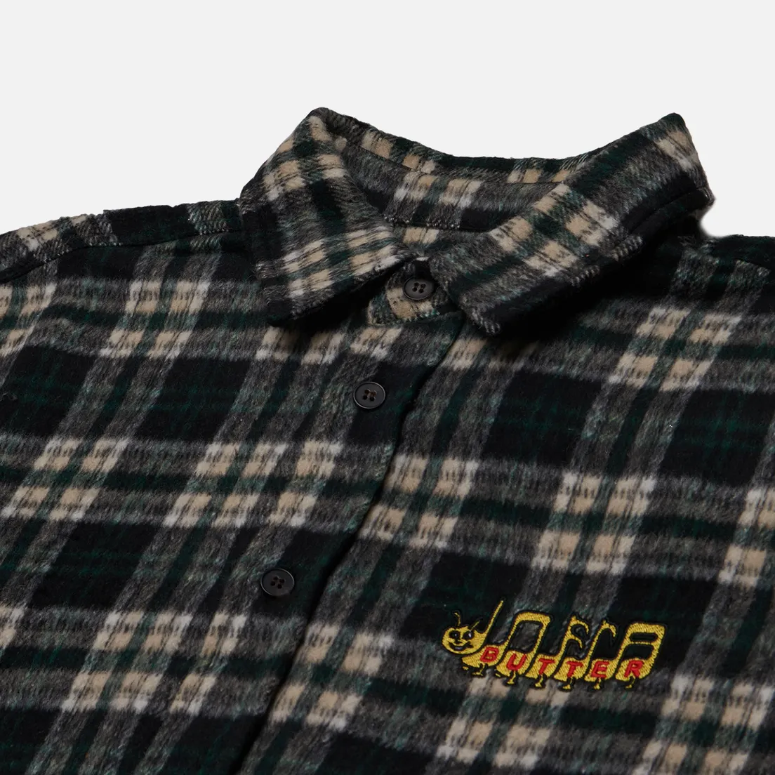 Butter Goods Мужская рубашка Caterpillar Flannel