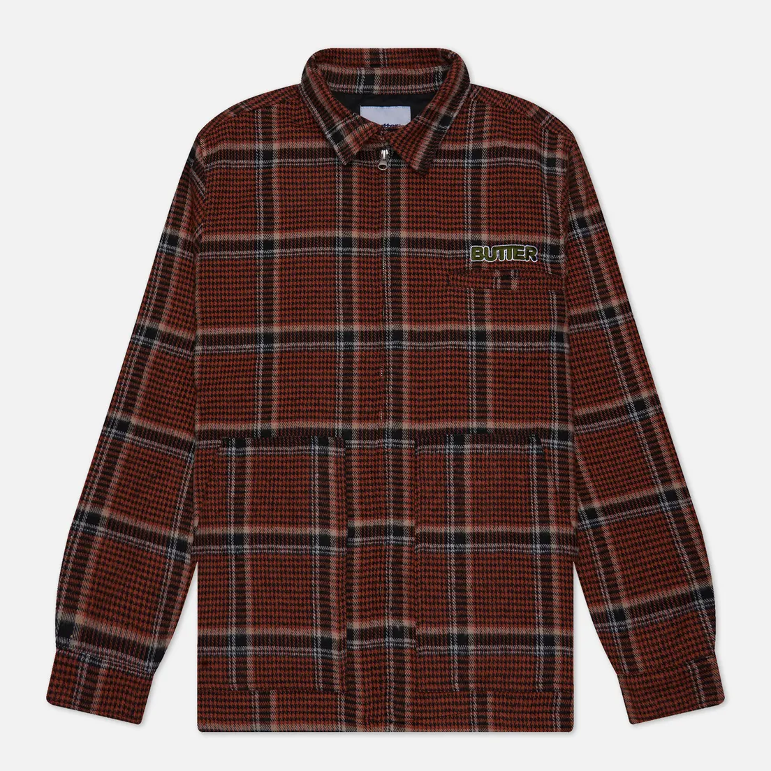 Butter Goods Мужская рубашка Dougie Plaid Overshirt