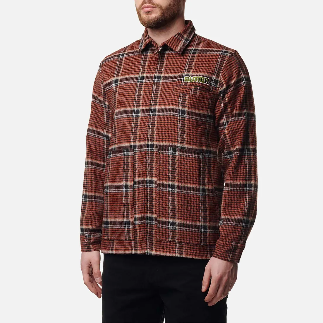 Butter Goods Мужская рубашка Dougie Plaid Overshirt