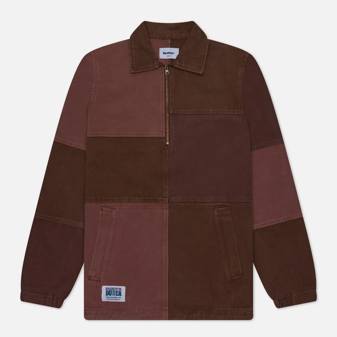 Butter Goods Мужская куртка анорак Washed Canvas Patchwork