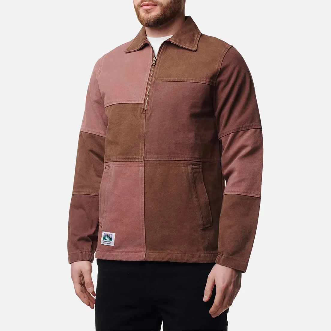 Butter Goods Мужская куртка анорак Washed Canvas Patchwork