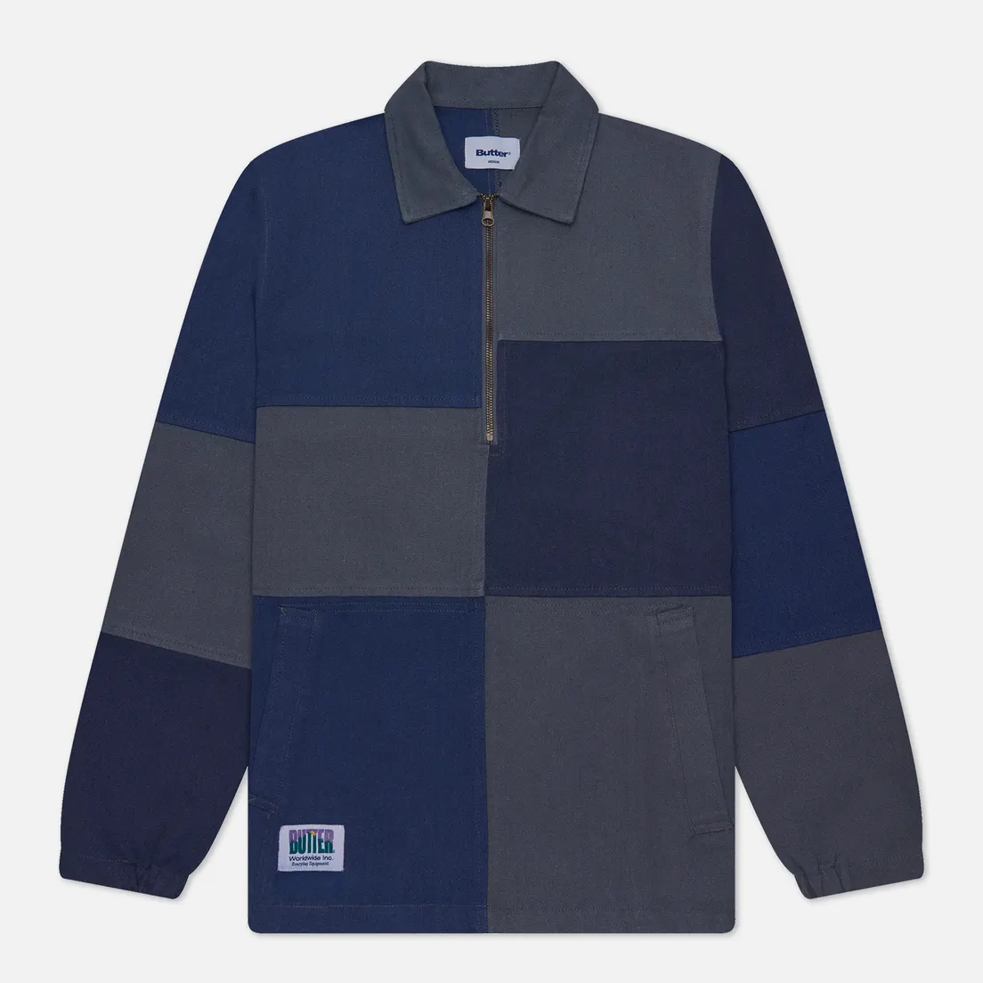 Butter Goods Мужская куртка анорак Washed Canvas Patchwork
