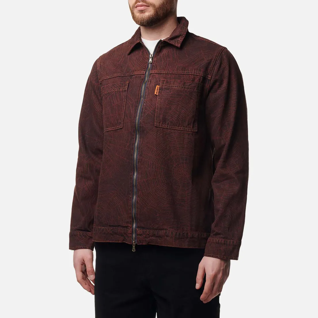 Butter Goods Мужская джинсовая куртка Overdyed Web Denim