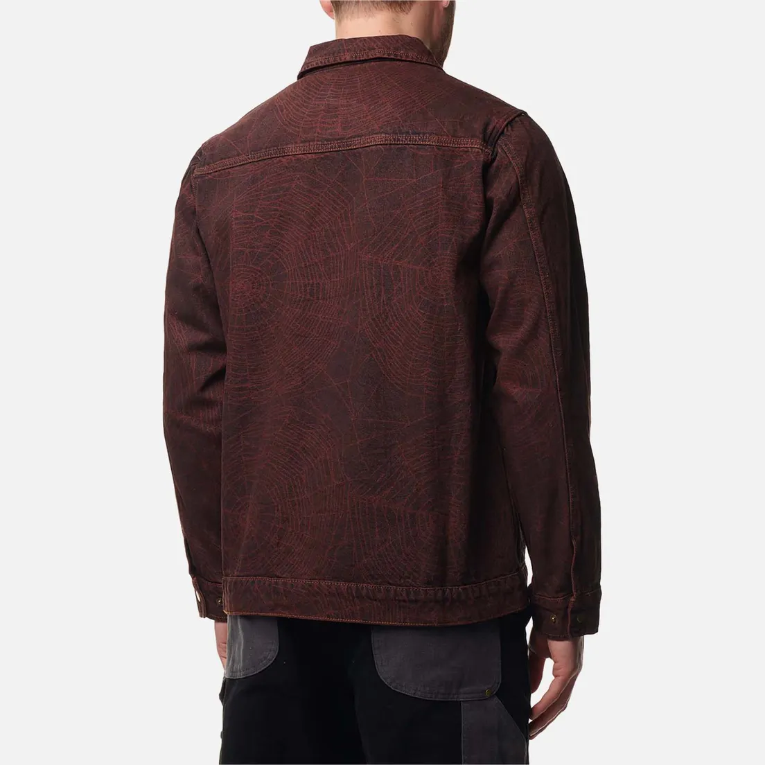Butter Goods Мужская джинсовая куртка Overdyed Web Denim
