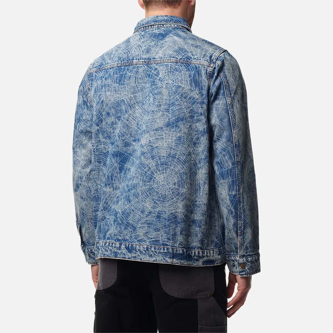 Butter Goods Мужская джинсовая куртка Overdyed Web Denim