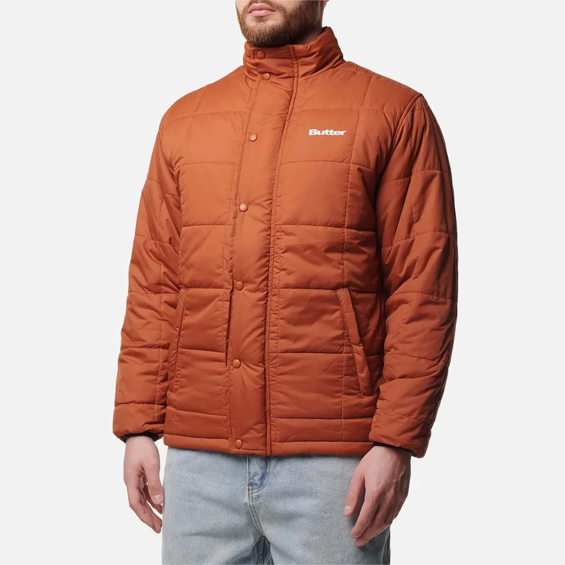 Butter Goods Мужской пуховик Grid Puffer