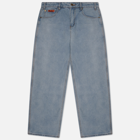 фото Мужские джинсы butter goods caterpillar denim, цвет голубой, размер 28