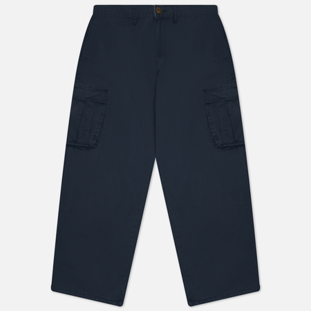 фото Мужские брюки butter goods field cargo, цвет синий, размер 28